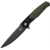Bestech G03A2 Swordfish Linerlock Knife Black/Green Handles