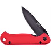 Frost 16818R Pocket Bandit Linerlock Knife with Red Handles