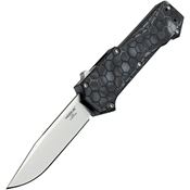 Hogue 34039 Auto Compound Out-The-Front Tumbled Knife Black Handles