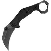 Kershaw 2064 Outlier Assist Open Linerlock Knife Black Handles