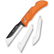 Outdoor Edge RWB3070C Razor Work Lockback Knife Orange Handles