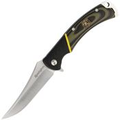 Remington 15632 Hunter D2 Knife Black/Green Handles
