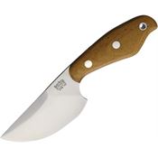 Bark River 10051MNC Skelton Occipital Fixed Blade Knife Natural Handles