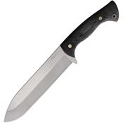 Condor 201690HC Balam Satin Fixed Blade Knife Black Handles