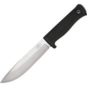 Fallkniven A1Z FNA1Z A1 Survival Satin Fixed Blade Knife Black Handles