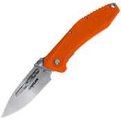 Havalon 52315 EDC REDI-Lock A/O Satin Fixed Blade Knife Orange Handles