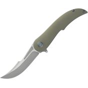 HEAdesigns 004 EQ V2 Titanium Framelock Knife Gray Handles