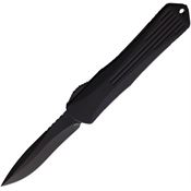 Heretic 0336APUCF Auto Manticore X OTF Black Knife Black Handles