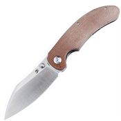 Kansept 1039A1 Nesstreet Linerlock Knife Brown Handles
