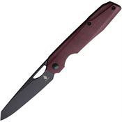 Kizer 4545C2 Genie Linerlock Knife Redstone Handles