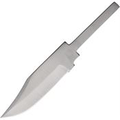 Knifemaking 147 Skinner Satin Fixed Blade Knife Silver Handles