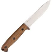 Ontario 6525SEC Bushcraft Field Carbon Fixed Blade Knife Walnut Handles