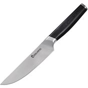 Coolhand 7195GG10 Steak Stainless Fixed Blade Knife Black Handles