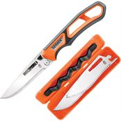 Gerber 3857 Randy Newberg EB System Fixed Blade Knife Black/Orange Handles
