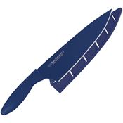 Kai 5076 Chefs Blue Knife Navy Blue Handles