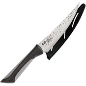 Kai 7061 Luna Utility Carbon Knife Black/Gray Handles