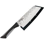Kai 7077 Luna Asian Utility Carbon Knife Black/Gray Handles