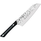 Kai HT7064 Professional Santoku Stainless Knife Black Handles