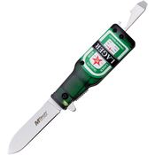 Mtech A1195L Bottle Assist Open Linerlock Knife with Lager Handles