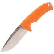 SOG 17060343 Tellus Stonewash Fixed Blade Knife Orange Handles