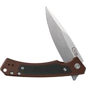 Case  25885 Marilla EDC Framelock Knife Brown/Black Handles