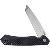 Case  64684 Kinzua EDC Tanto Framelock Knife Black Handles