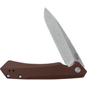 Case  64692 Kinzua EDC Framelock Knife Brown Handles