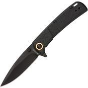 Browning 0541B Buckmark Slim Linerlock Knife Black Handles