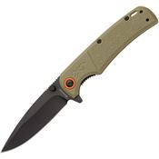 Browning 0543B Buckmark Slim Linerlock Knife Sage Handles