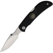 Outdoor Edge CL10B Caper Lite Lockback Knife Black/Green G10 Handles