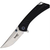 Summit Gear 004BLK Linerlock Knife with Black G10 Handles