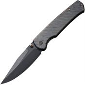 We 210464 Evoke Black Framelock Knife Tiger Handles
