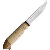 Marttiini 549011 Bear 1.4034 Fixed Blade Knife Waxed Curly Birch Handles