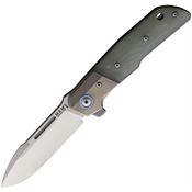 MKM-Maniago S01GNT Clap Linerlock Knife with G10/Titanium Handles