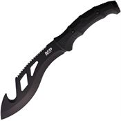 Smith & Wesson 1193181 Extraction/Evasion Kukri Black Fixed Blade Knife Black Handles