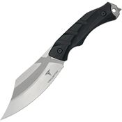 Takumitak 210SL Alert Satin Fixed Blade Knife Black Handles