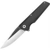 Trivisa TY01BDG Orion Linerlock Knife with Black Handles