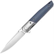 Trivisa XW01GKG Leominor Linerlock Knife with Blue Handles