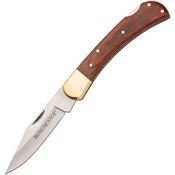 Winchester 6220020W Large Lockback Knife Brown Wood Handles