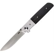 CRKT 5720 Bamboozled Assist Open Linerlock Knife Black Handles