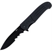 CRKT 6885 Ignitor Assist Open Linerlock Knife Black Handles