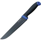 Dark Water FIX005CS DWFIX005CS Black Fixed Blade Knife Blue/Gray Handles