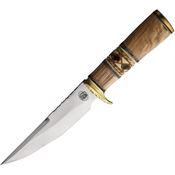 Frost CW887OW10 Sparrow Satin Fixed Blade Knife Olive Handles