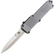Heckler & Koch 54097 Auto Hk Incursion OTF Tumbled Knife Gray Handles