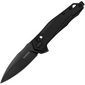 Kershaw 2041 Monitor Duralock Black Knife Black Handles