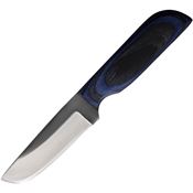 Anza JWKR3BBW AZJWKR3BBW Fixed Blade Knife Blue and Black Handles