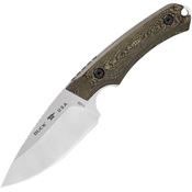 Buck 664BRS Alpha Hunter Satin Fixed Blade Knife Richlite Handles