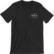 Buck 13582 Logo T-Shirt Large Black