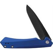 Case XX 64648 Kinzua Black Stonewash Knife Blue Handles