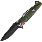 ElitEdge 10A85GN Fighter Plane Knife A/O